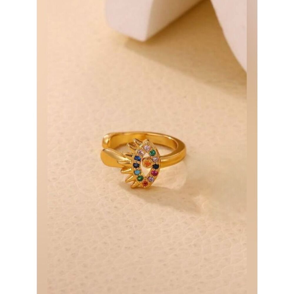 Evil eye cuff earring M1807